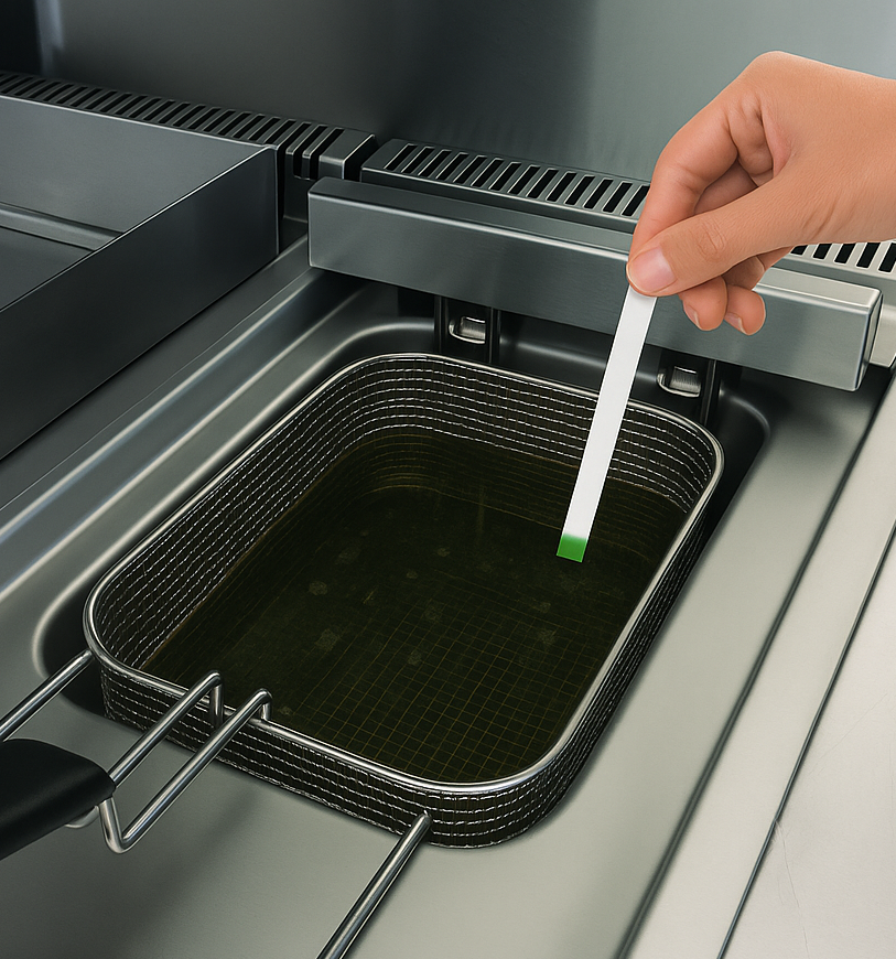 Testeur d'huile électronique permettant de tester la qualité de l'huile de friture